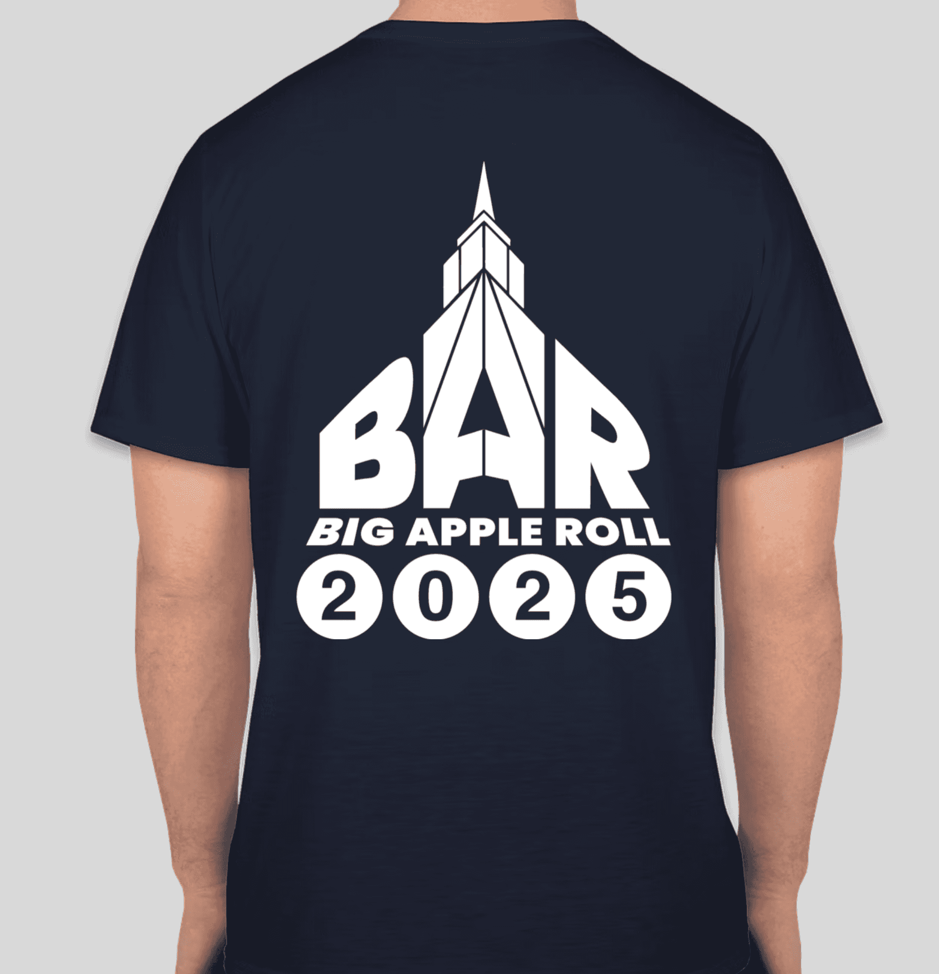 Navy performance t-shirt