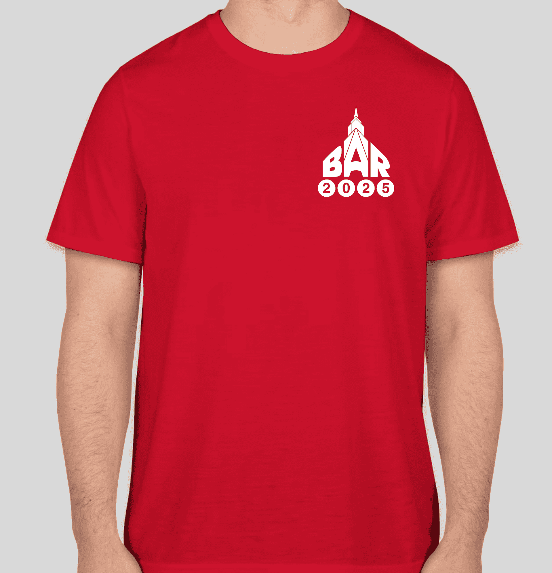 Red performance t-shirt