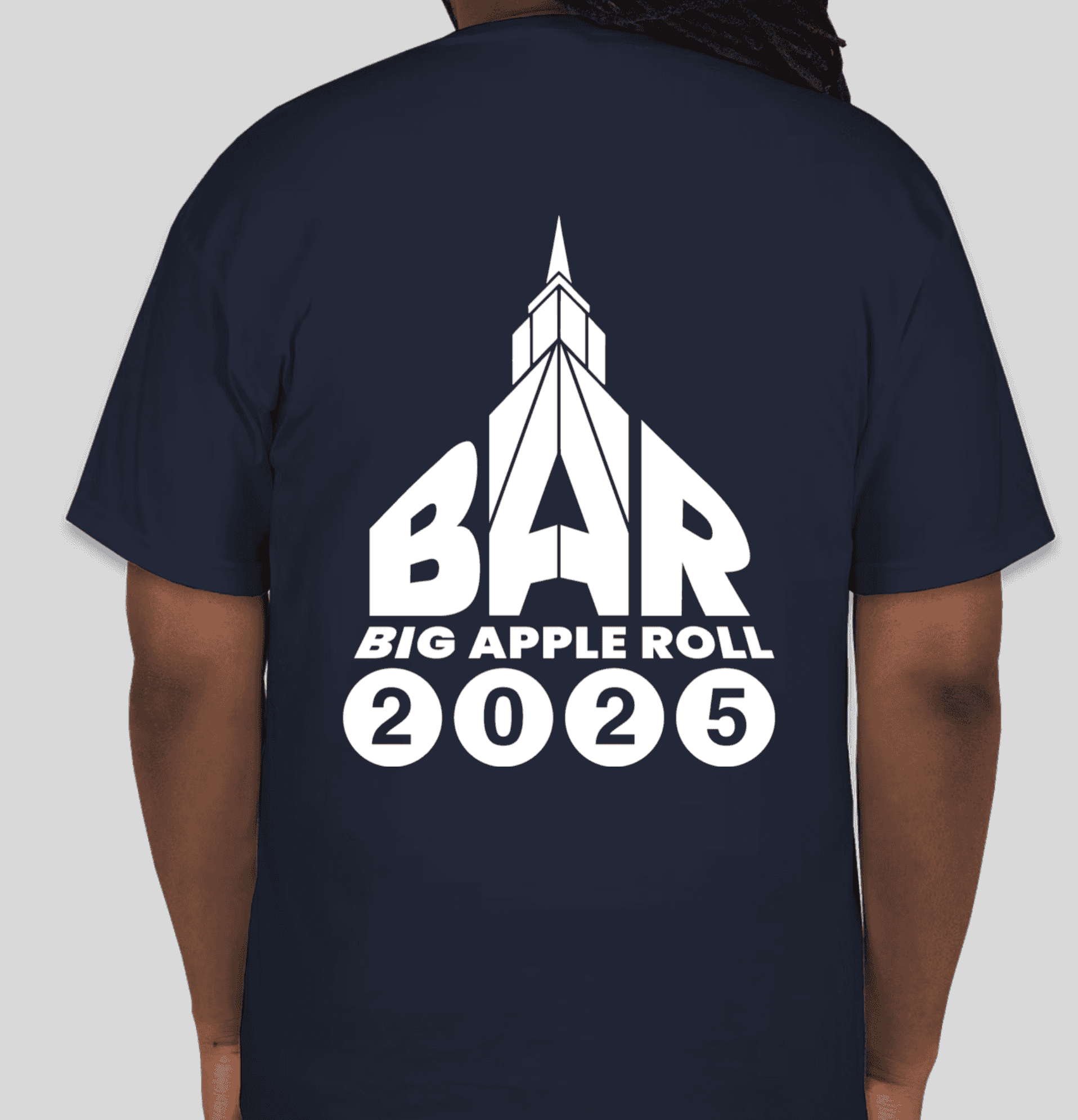 Navy cotton t-shirt