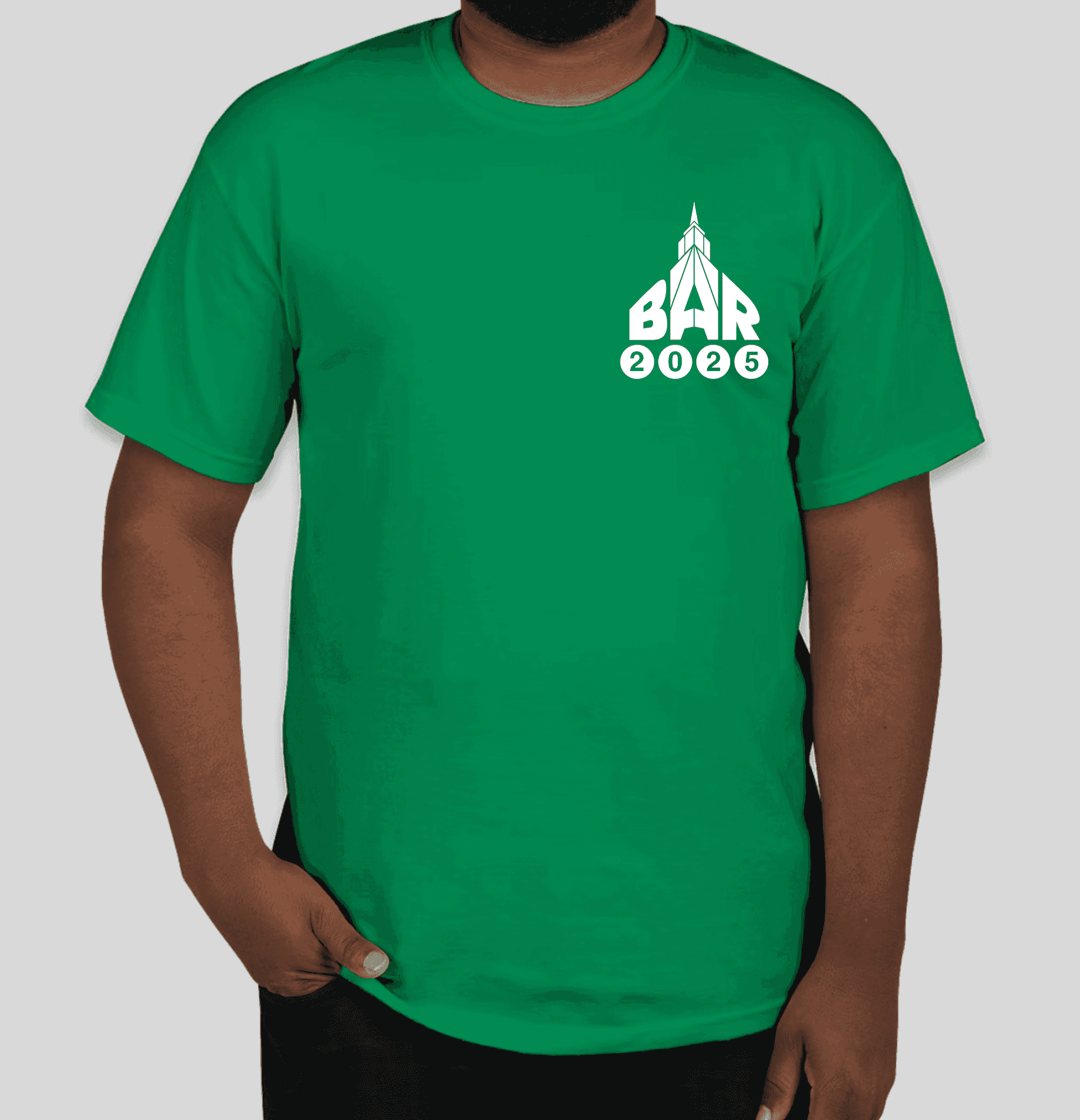 Green cotton t-shirt