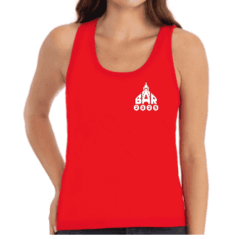 Red tank top